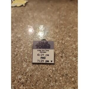 Disney Hollywood Studios Star‎ Tours Fast Pass Hidden Mickey WDW Pin Trading